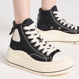 R13 Kurt High Sneakers Black